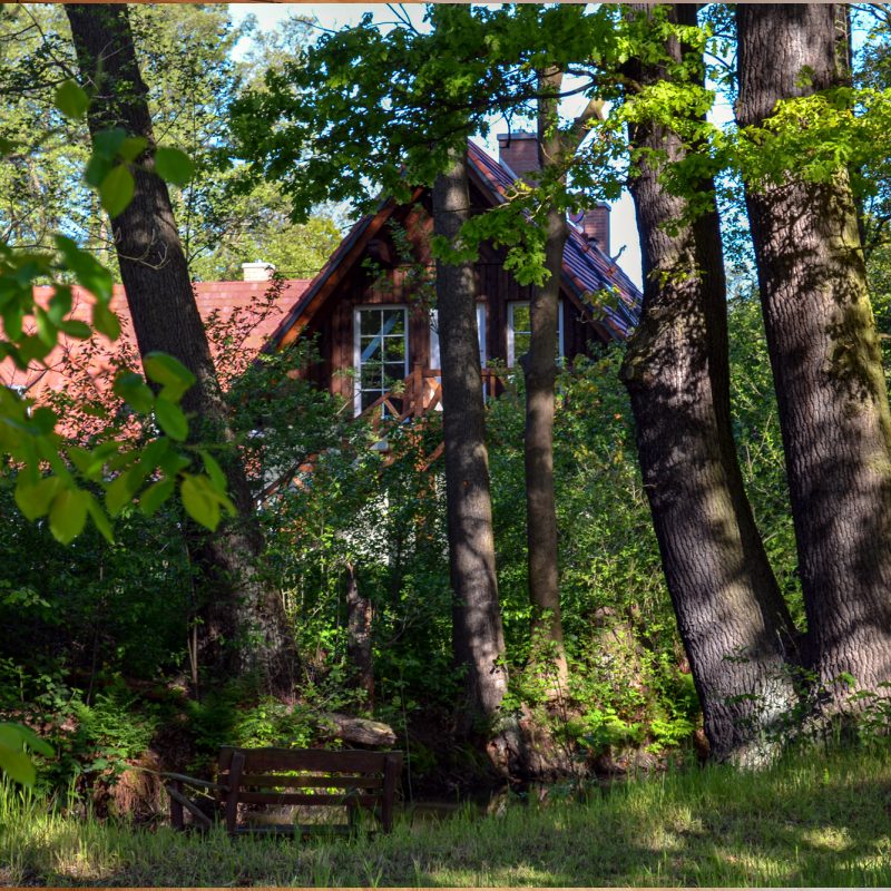 Vierseitenhof-Spree-fließ-Bäume-Natur